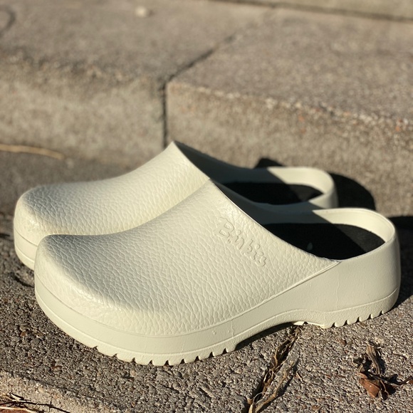 Birkenstock Shoes - Birkenstock Super Birkis off white waterproof durable 38
